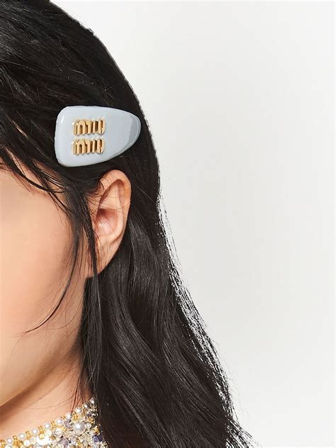 miu miu hair pin
